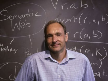 Tim Berners-Lee, inventor de la World Wide Web, fotografiado en 1999.