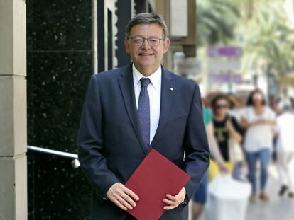 El presidente valenciano, Ximo Puig