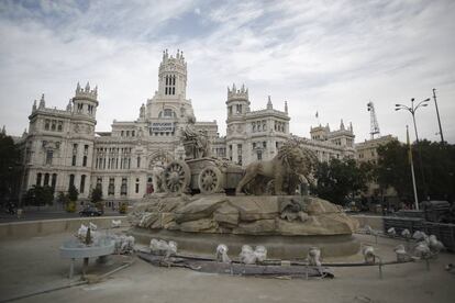 La plaza de Cibeles, en una imagen de archivo.