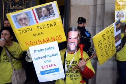 Protesta por las calles de A Coruña