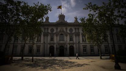 Fachada del Tribunal Supremo en Madrid.