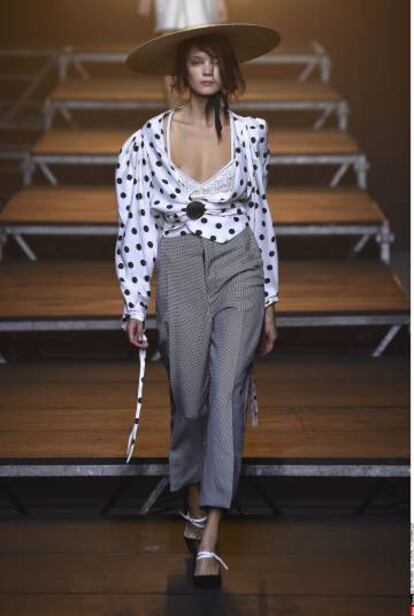 Desfile de Jacquemus, en París.