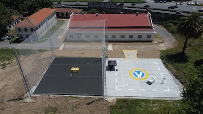 Vertipuerto urbano del Instituto Tecnológico de Galicia en A Coruña.