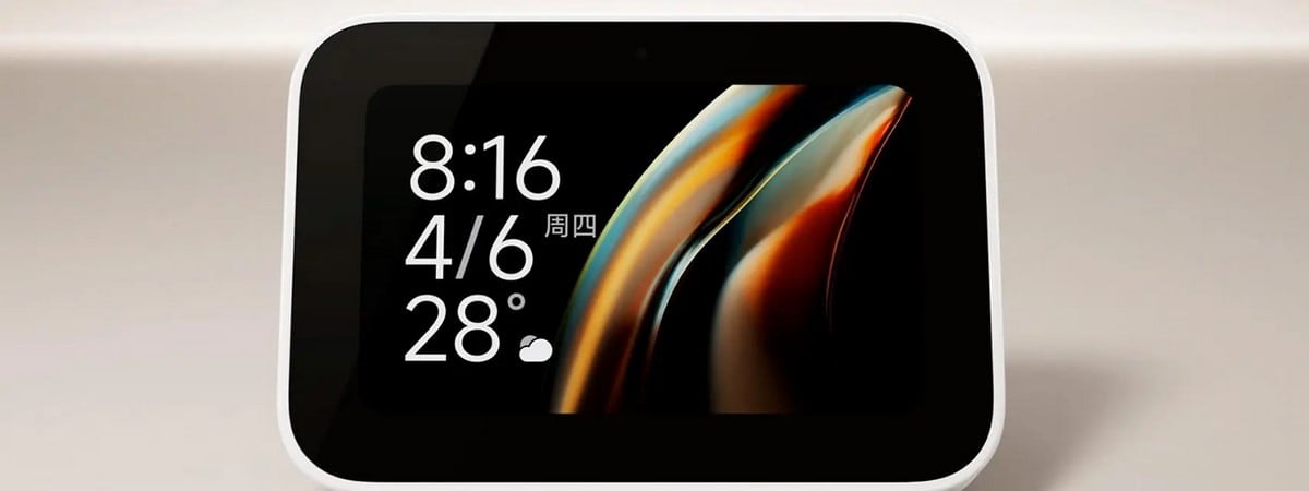 Así es el nuevo altavoz con pantalla inteligente de Xiaomi a precio de derribo