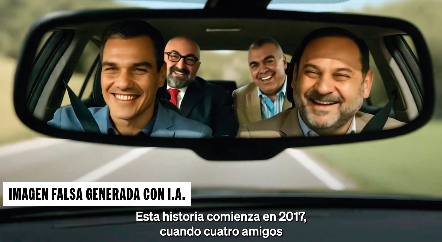 El PP recurre a la IA para atacar con un vídeo a Sánchez por las informaciones sobre Cerdán