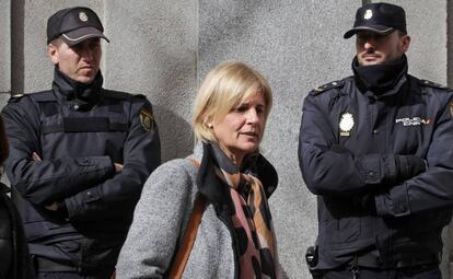 La exalcaldesa de Jerez María José García Pelayo, el pasado febrero.