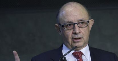 El ministro de Hacienda y Administraciones Públicas, Cristóbal Montoro.