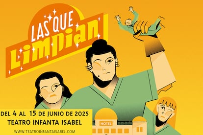 'Las que limpian' se podrá ver en el Teatro Infanta Isabel del 4 al 15 de junio.