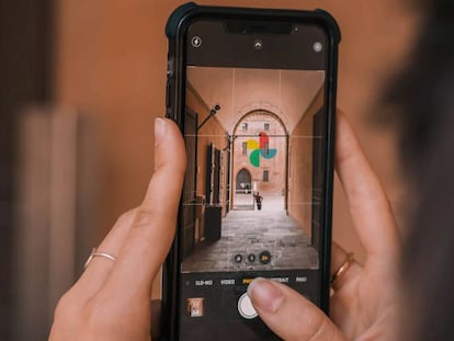 Google Fotos en un smartphone.