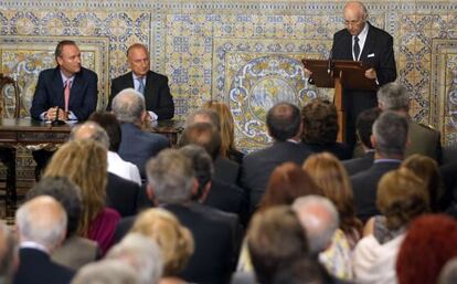 Santiago Grisolía anuncia los galardonados con los premios Jaime I.