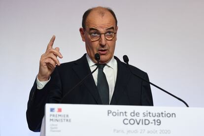 El primer ministro francés, Jean Castex.