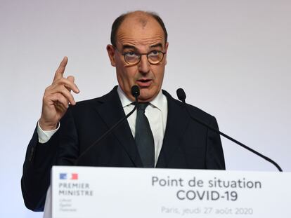 El primer ministro francés, Jean Castex.