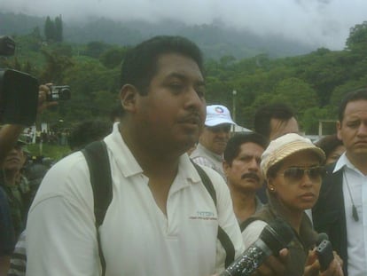Mario Gómez, periodista asesinado en Chiapas.