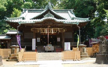 Templo de Yoyogi Hachimangu, en Tokio.