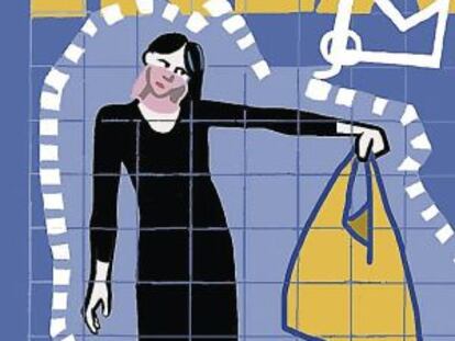 Sombras femeninas en Ikea