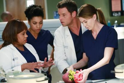 Una imagen de la undécima temporada de 'Anatomía de Grey'.