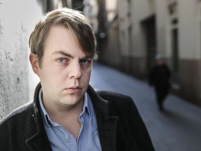 Christoffer Carlsson, el ganador m&aacute;s joven del premio a la mejor obra policiaca de 2013 por la Academia Sueca de Escritores de Novela Negra. 