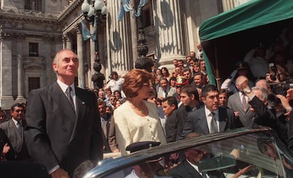 Fernando de la Rúa em 10 de dezembro de 1999.