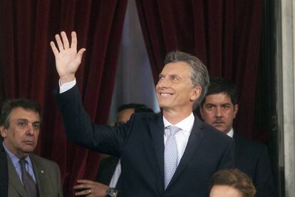 O presidente argentino, Mauricio Macri.