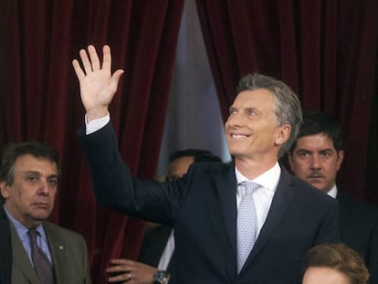 O presidente argentino, Mauricio Macri.