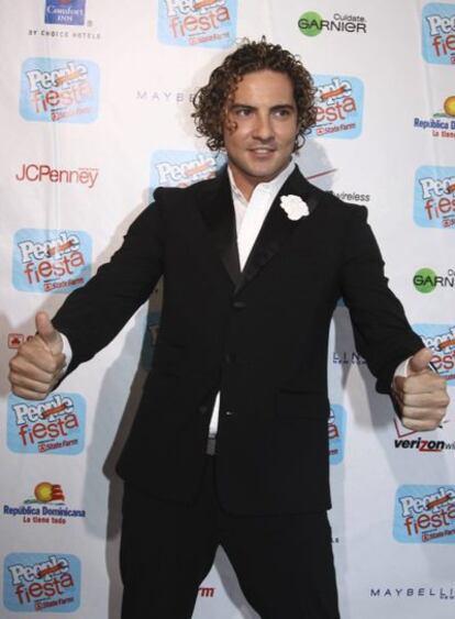 El cantante David Bisbal