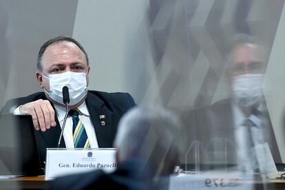 General Eduardo Pazuello, em depoimento à CPI da Pandemia no Senado.