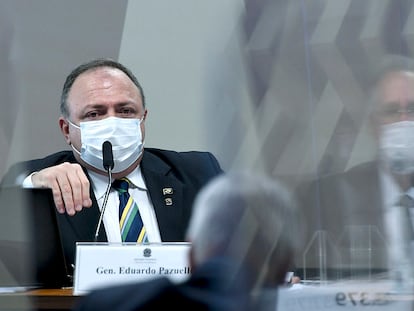 General Eduardo Pazuello, em depoimento à CPI da Pandemia no Senado.