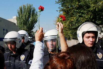 Manifestación en Turquía.