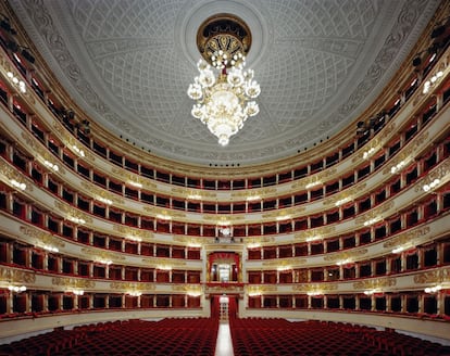 El Teatro de La Scala de Milán, retratado en 2008, es sin duda la meca para cualquier cantante.