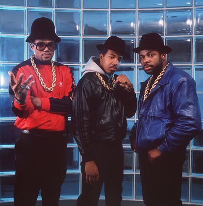 Run DMC portrait Run DMC