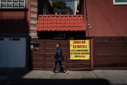 entrada de clientes de AIRBNB al lugar