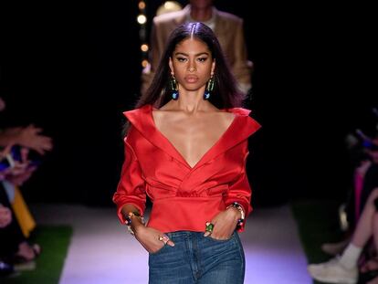 El nuevo estilo funcional y colorista de Brandon Maxwell
