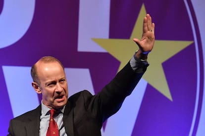 Henry Bolton, nuevo l&iacute;der del UKIP.