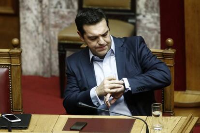 El primer ministro griego, Alexis Tsipras