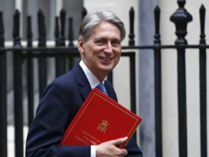 Philip Hammond, nuevo ministro brit&aacute;nico de Finanzas.