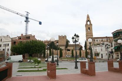 Mirador del municipi de Creixell, Tarragona.