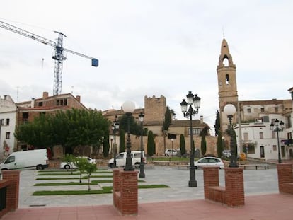 Mirador del municipi de Creixell, Tarragona.