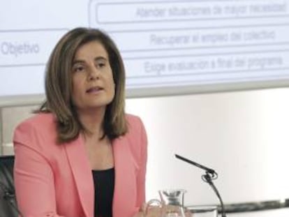 La ministra de Empleo, Fátima Báñez. EFE/Archivo