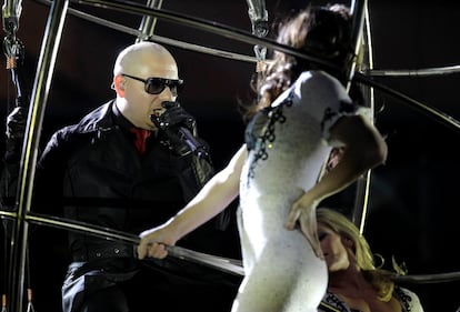 El <i>reggaeton</i> de Pitbull también formó parte de la 12ª entrega de los Grammy latinos, que se llevó a cabo la noche del jueves 10 de noviembre en Las Vegas