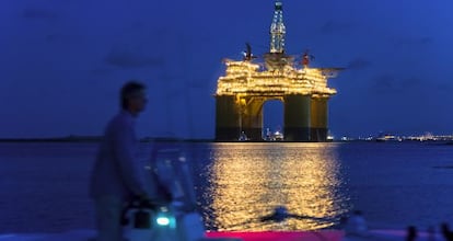 La plataforma Olympus, de Shell, hoy instalada en el golfo de México, es un de ejemplo de éxito puesto por los impulsores del proyecto Castor.