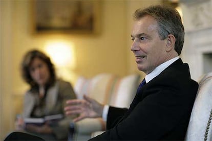 Tony Blair, esta semana en Downing Street.