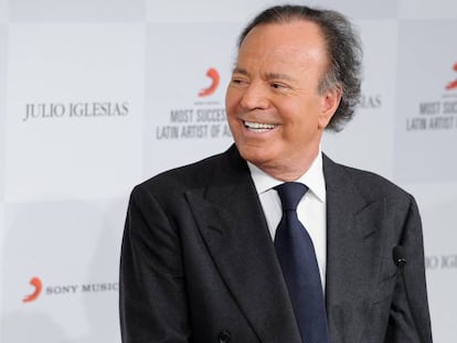 Julio Iglesias, en Londres, en 2014.