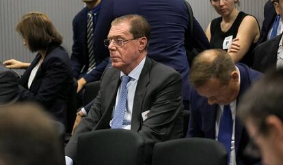 El ex consejero delegado de Banco de Valencia Domingo Parra, en la Audiencia Nacional.
