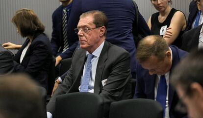 El ex consejero delegado de Banco de Valencia Domingo Parra, en la Audiencia Nacional. 