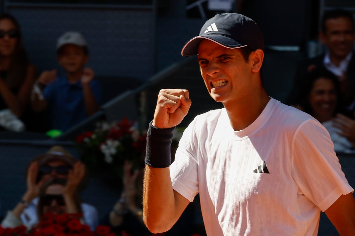 Rafa Jódar elimina a Vit Kopriva y logra su primer pase a cuartos de un Masters 1000 en el Madrid Open
