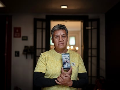 Juan Hernández, marido de María del Rocío Vázquez, denunciante de tortura y violación