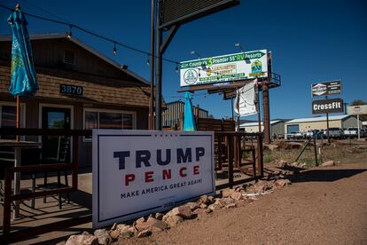 Entrada al Tonto Rim Bar & Grill, en Payson (Arizona).

