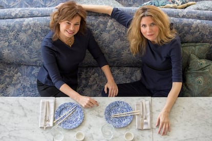 Natacha Apolinario y Sandra Segimón (derecha), fundadoras de Sushita.