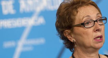 La consejera de Hacienda y Administración Pública, Carmen Martínez Aguayo.