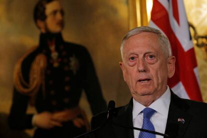 Jim Mattis, jefe del Pentágono, el pasado 5 de junio en Australia.